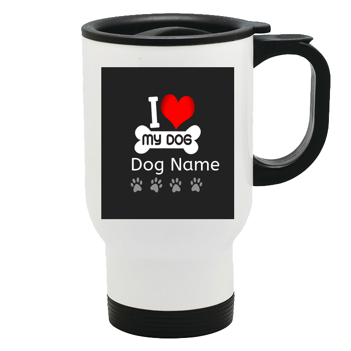 Dog Love Travel Mug