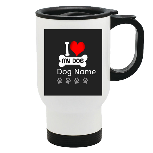 Dog Love Travel Mug