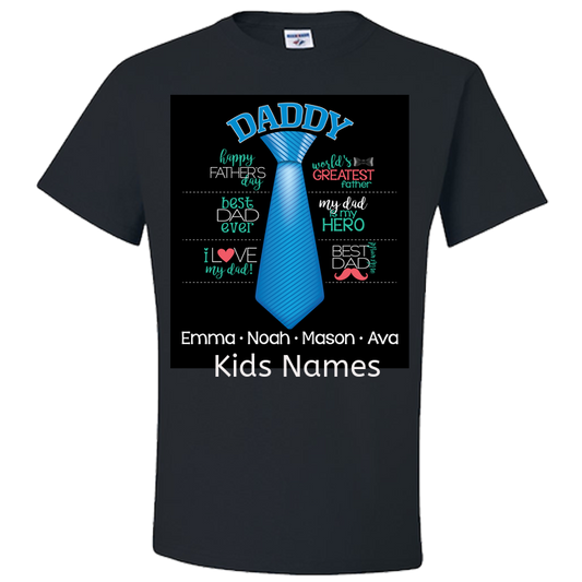 Daddy Tshirt Personalized