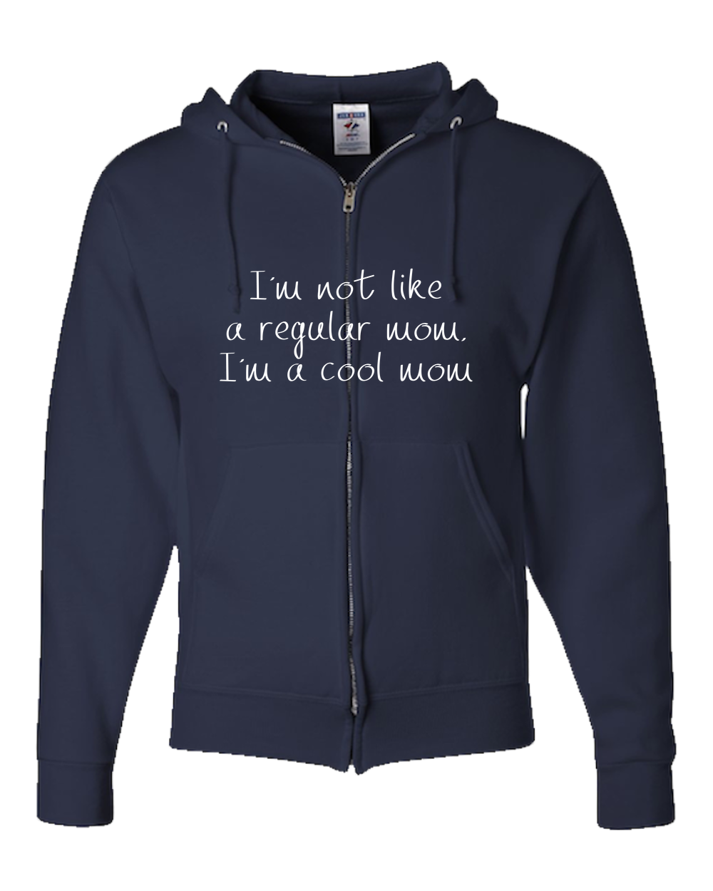 Not Like Regular Mom Dark - Adult Zipper Hoodie