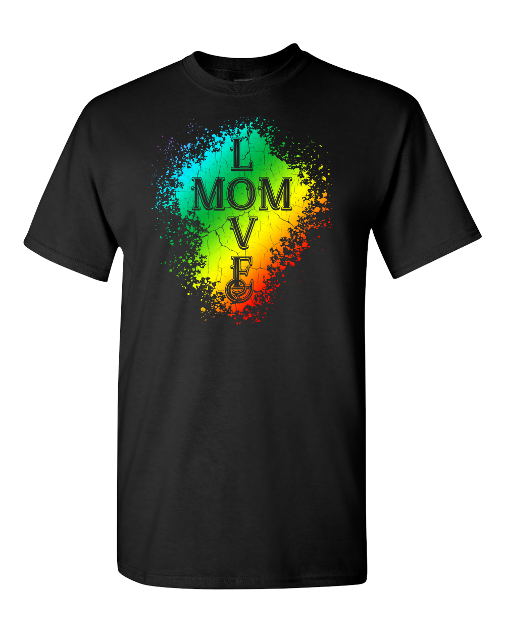 Mom Love Adult Unisex T-Shirt - Dark