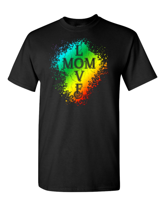 Mom Love Adult Unisex T-Shirt - Dark