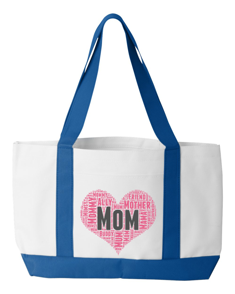 Mom Heart Tote Bag
