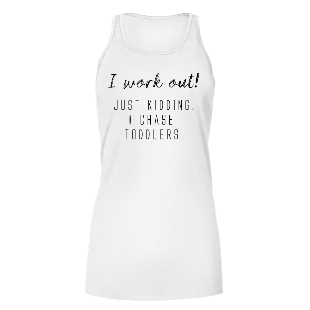 I work out! Light - Bella Flowy Tank