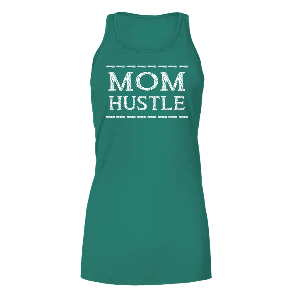 Mom Hustle Dark - Bella Flowy Tank