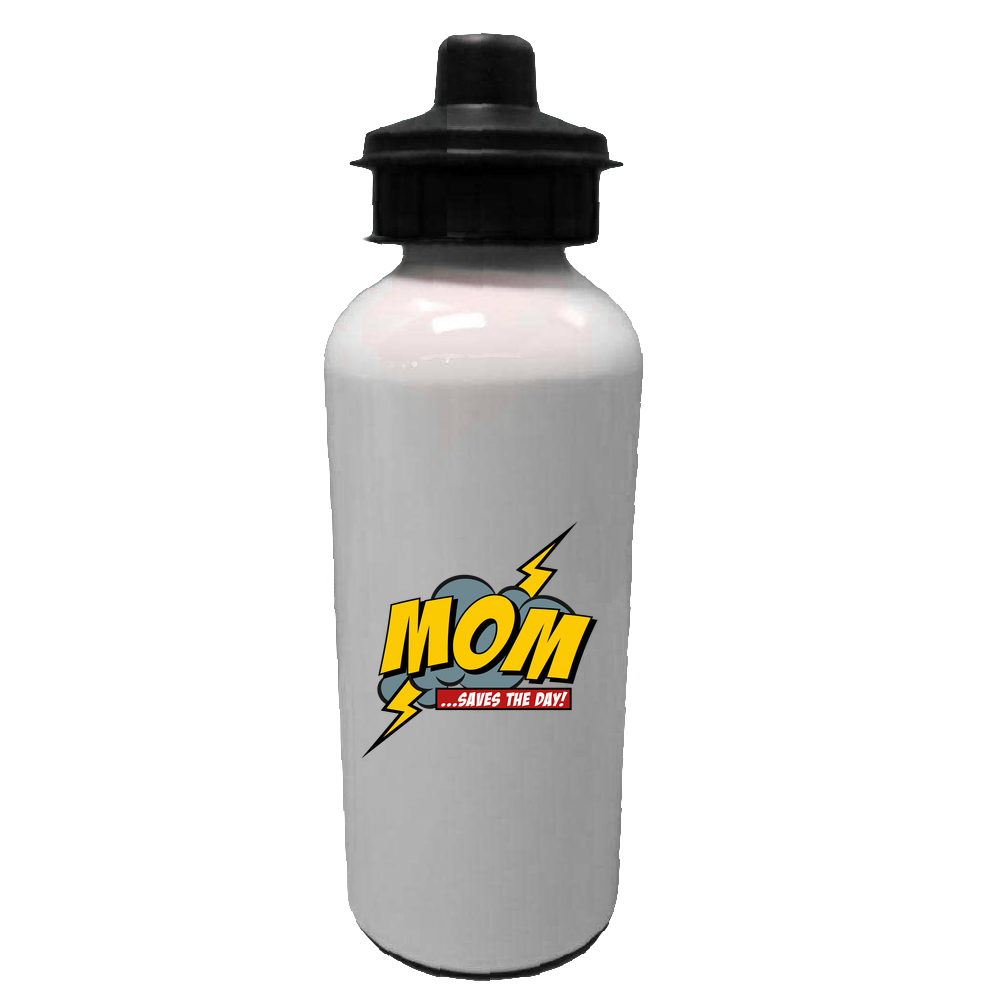 Mom Saves The Day Water Bottles