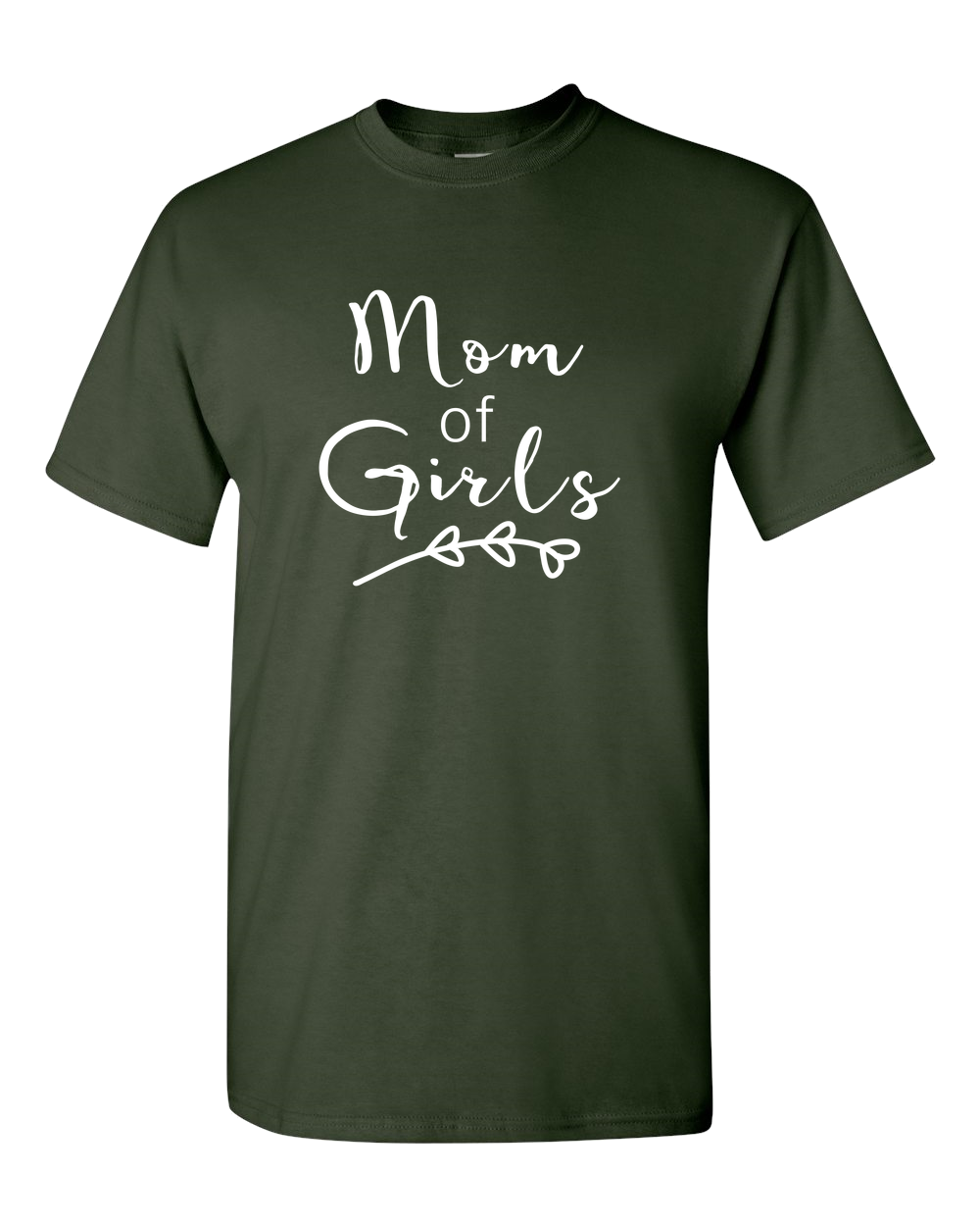 Mom Of Girls Dark - Adult Unisex T-Shirt