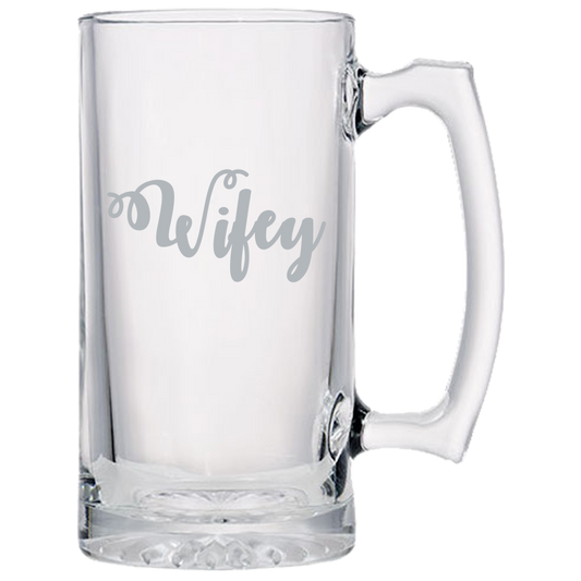 Wifey - Beer Mugs