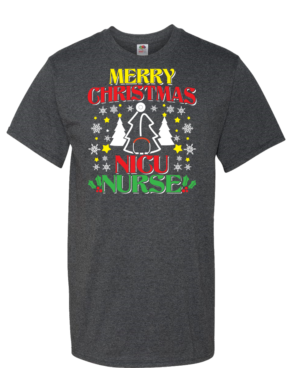 Merry Christmas NICU Nurse - Adult Unisex T-Shirt