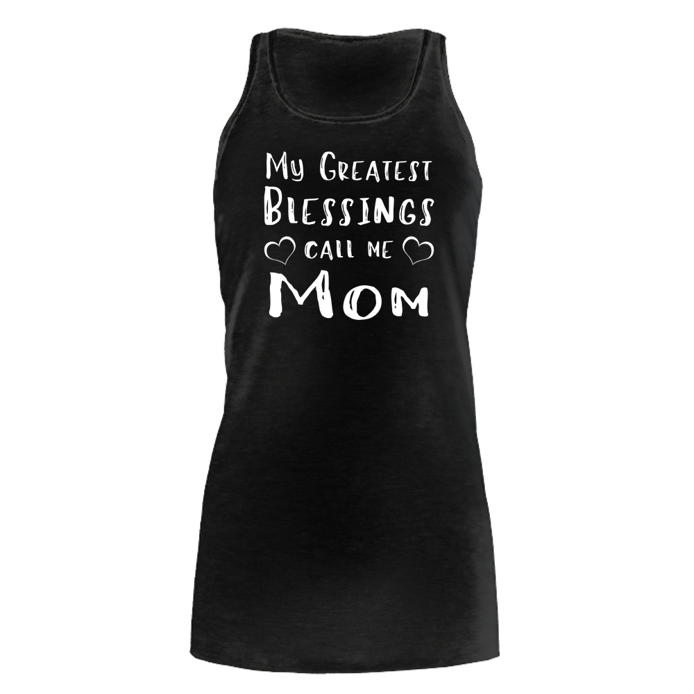 My Greatest Blessing Dark - Bella Flowy Tank