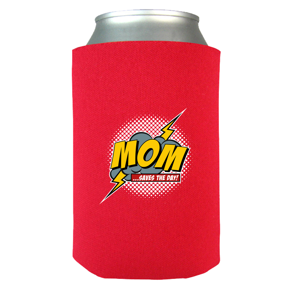 Mom Saves The Day Can Wrap - Dark