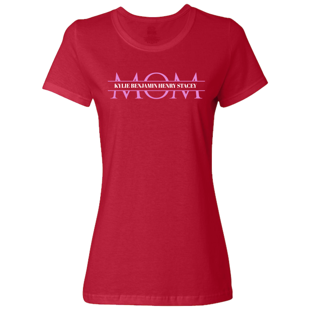 Mom Ladies Classic Tees - Dark