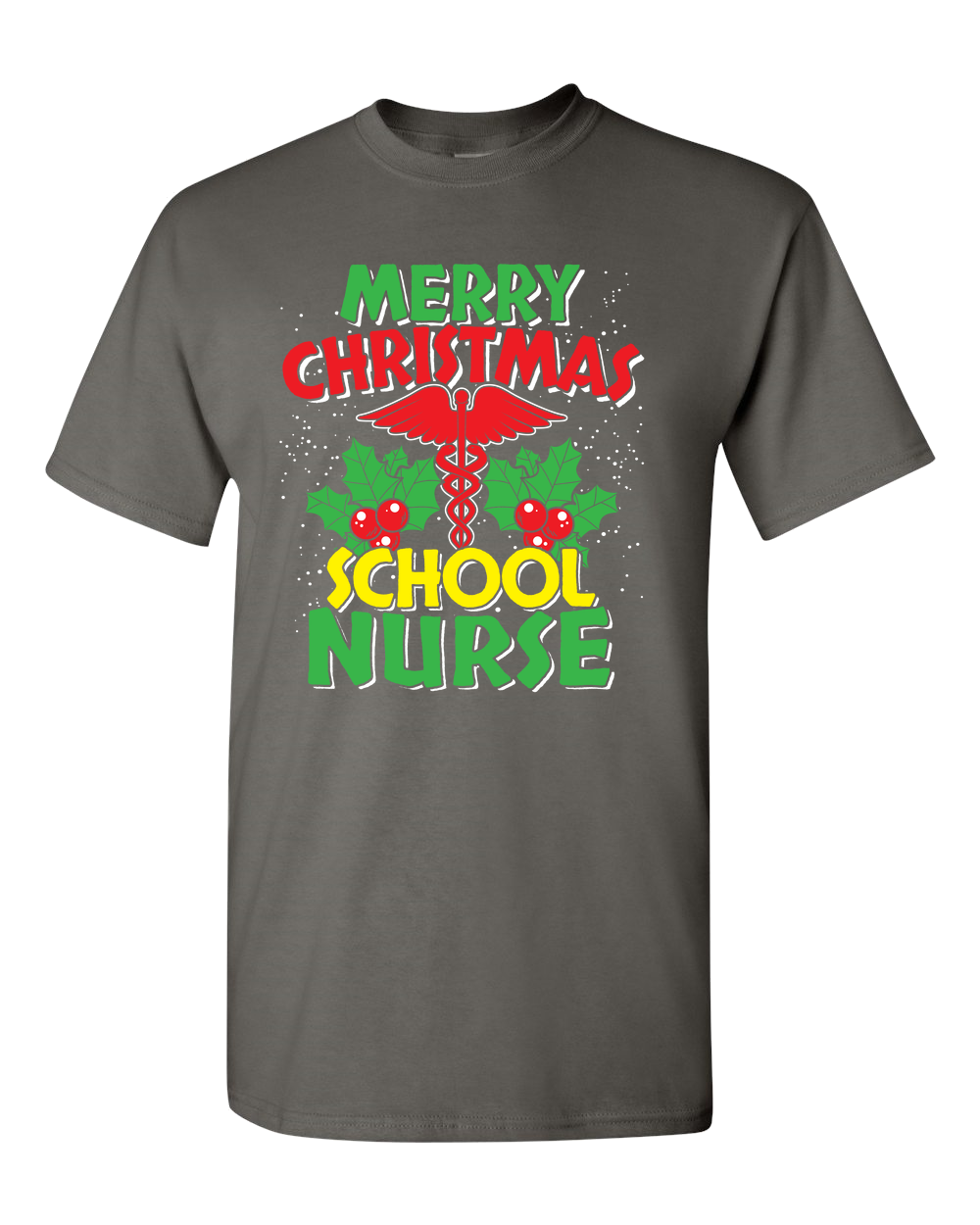 Merry Christmas School Nurse - Adult Unisex T-Shirt
