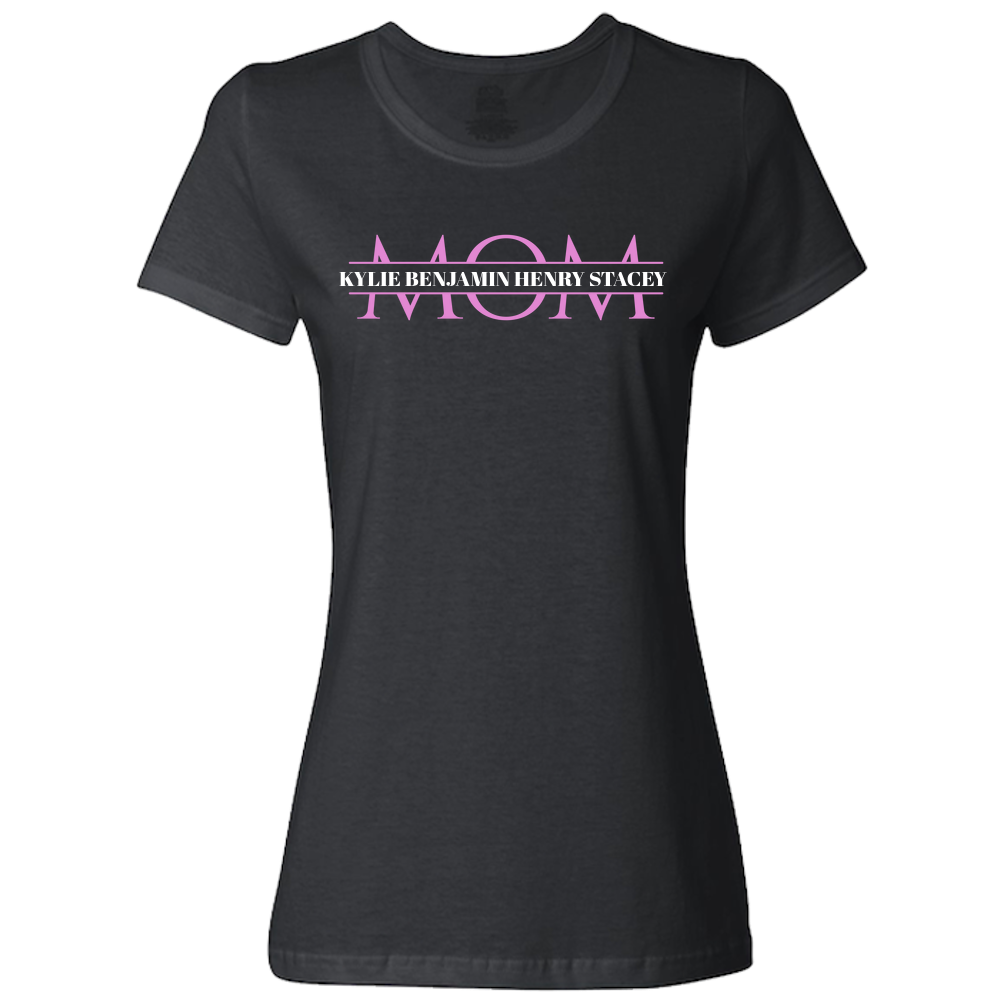 Mom Ladies Classic Tees - Dark