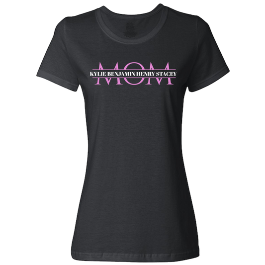 Mom Ladies Classic Tees - Dark