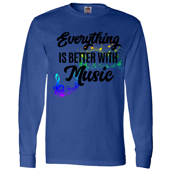 Everything Music Long Sleeve Tee