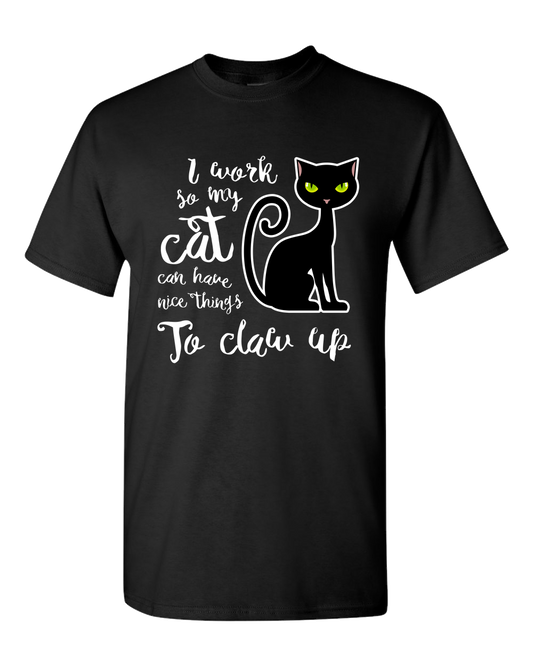 I Work - Adult Unisex T-Shirt