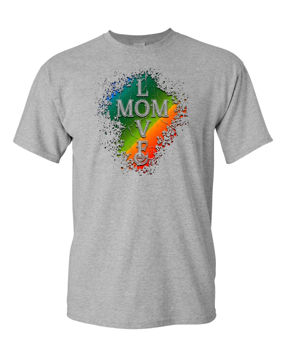 Mom Love Adult Unisex T-Shirt - Light