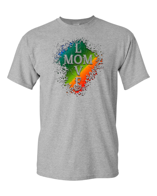 Mom Love Adult Unisex T-Shirt - Light