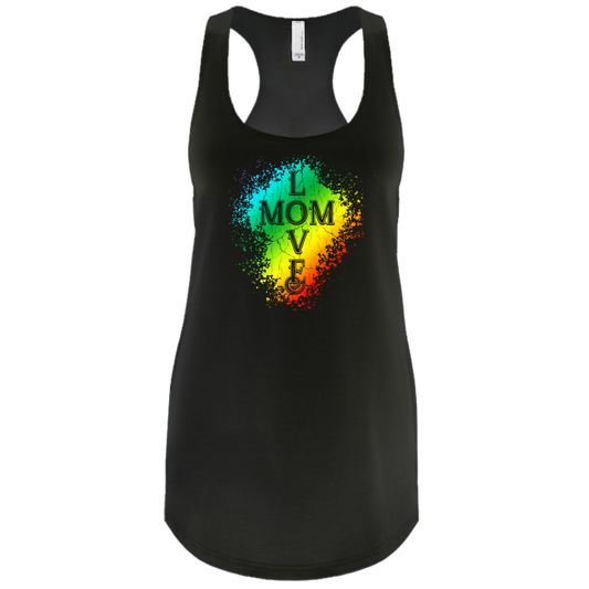 Mom Love Next Level Tank - Dark