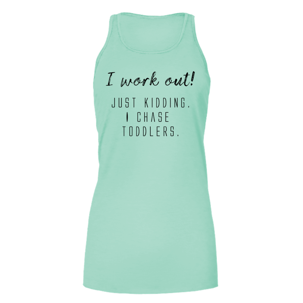 I work out! Light - Bella Flowy Tank