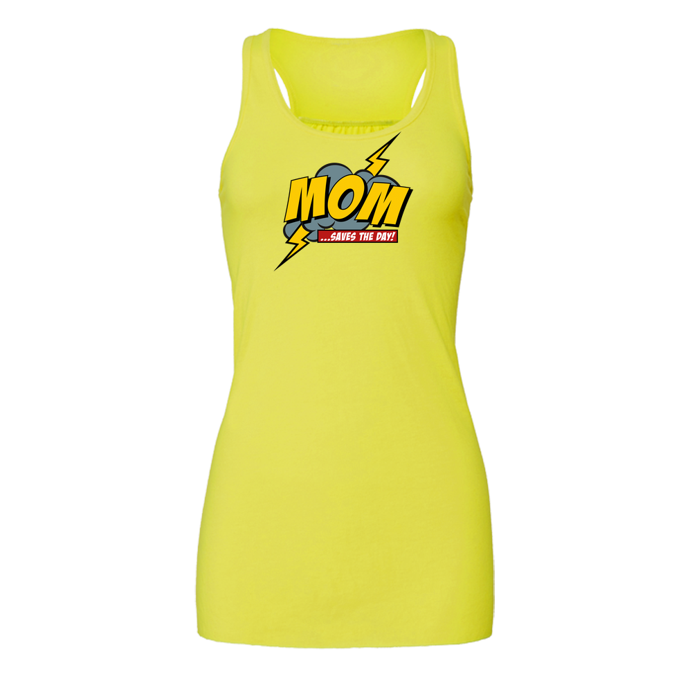 Mom Saves The Day Bella Flowy Tank - Light