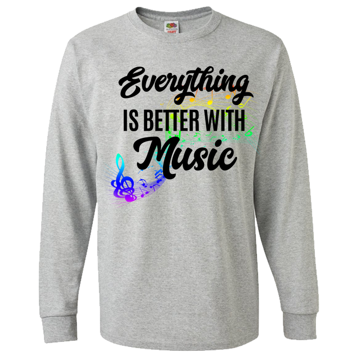 Everything Music Long Sleeve Tee