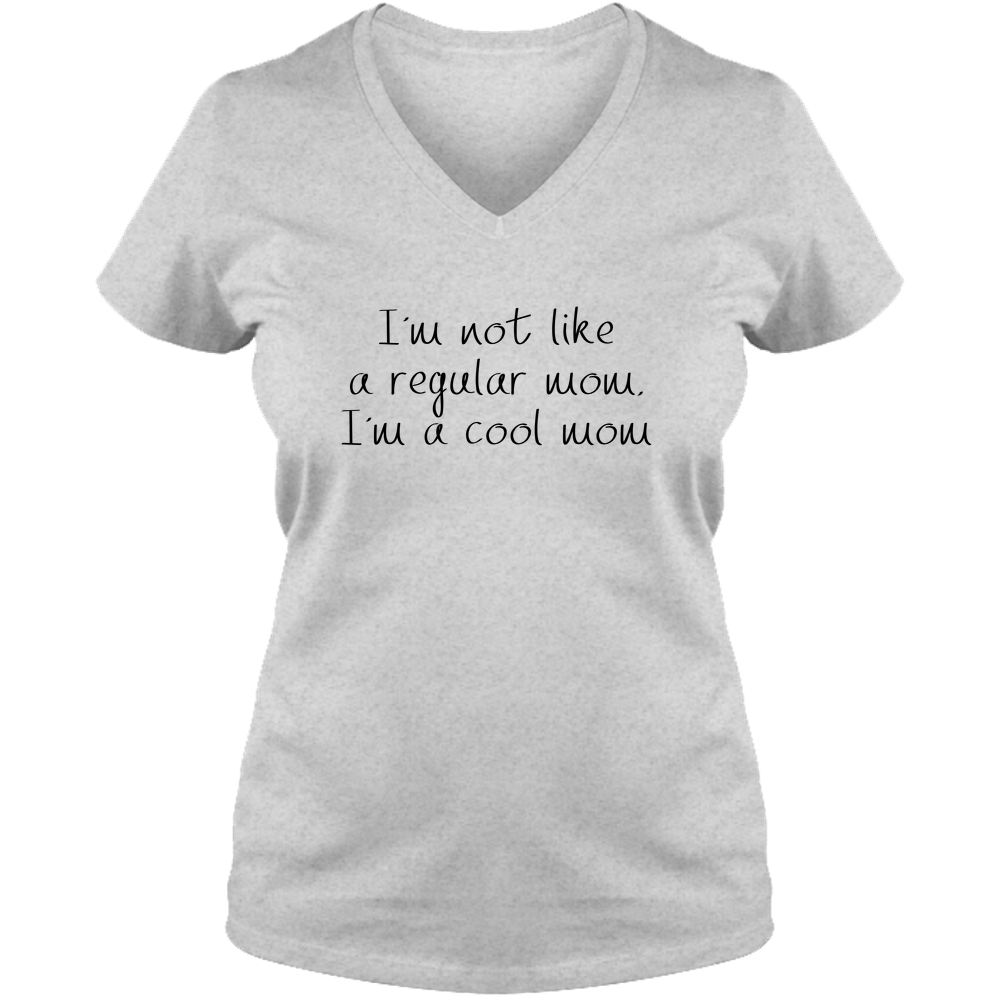 Not Like Regular Mom Light - Ladies V Neck Tee