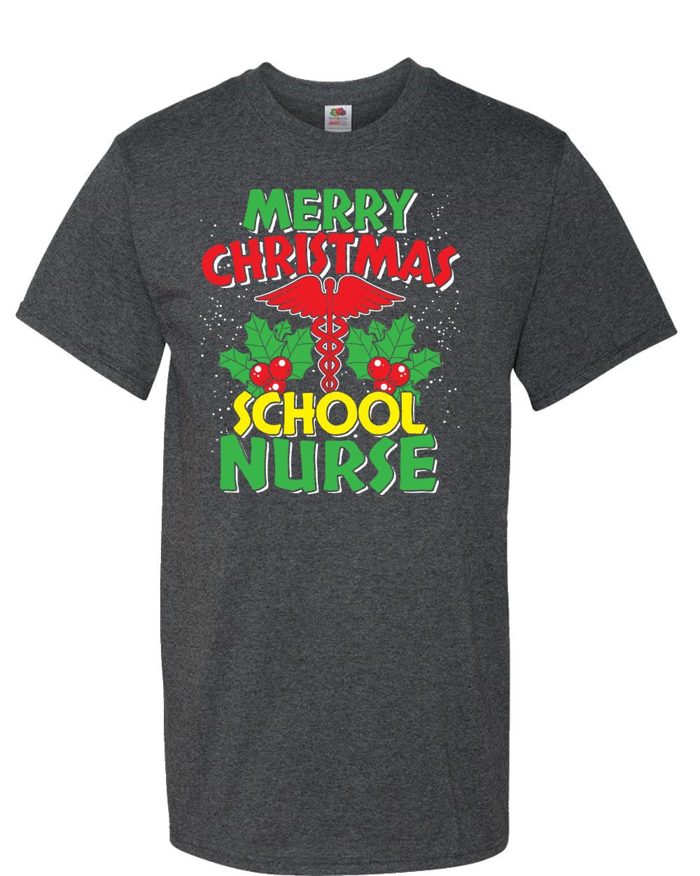 Merry Christmas School Nurse - Adult Unisex T-Shirt