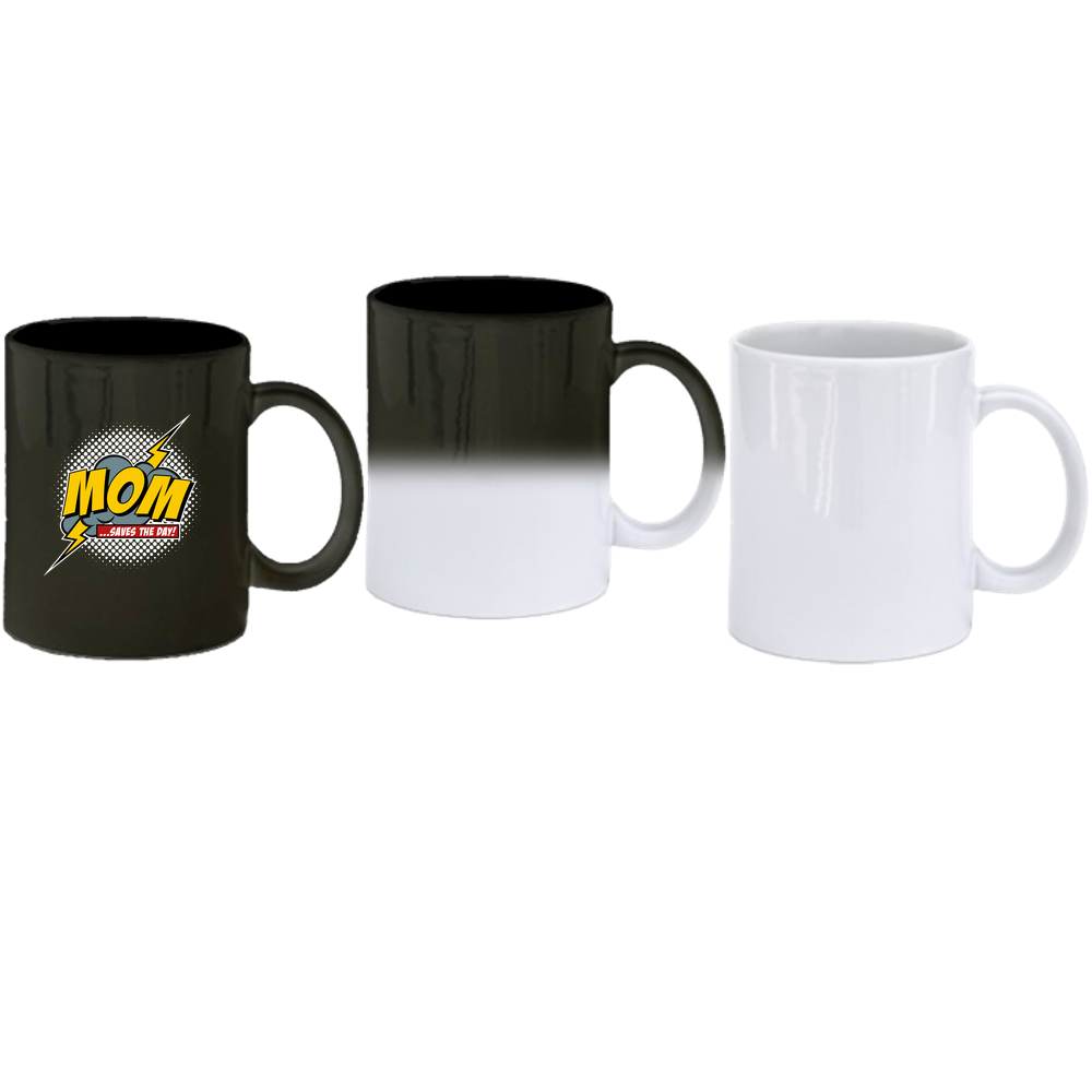 Mom Saves The Day Coffee Mug - Color Change