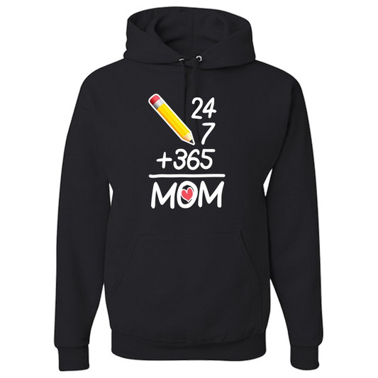 365 Mom Adult Hoodie - Dark