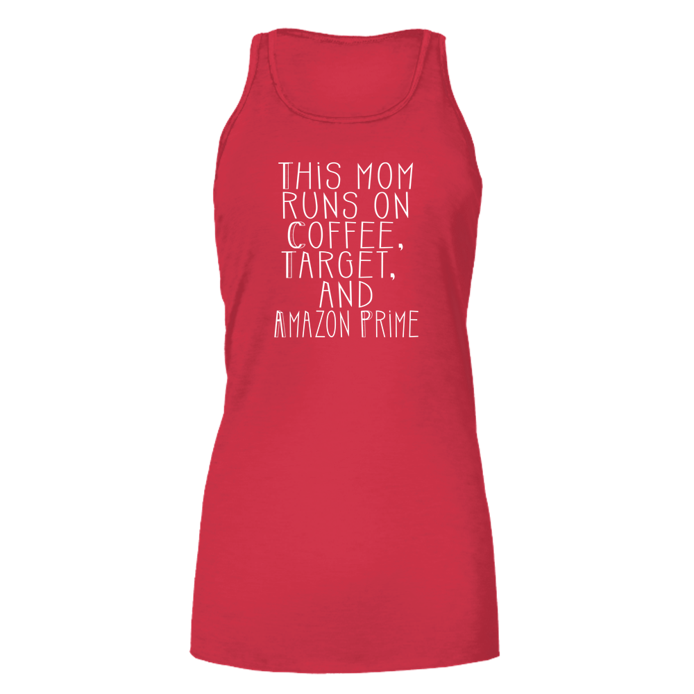 This Mom Runs Dark - Bella Flowy Tank