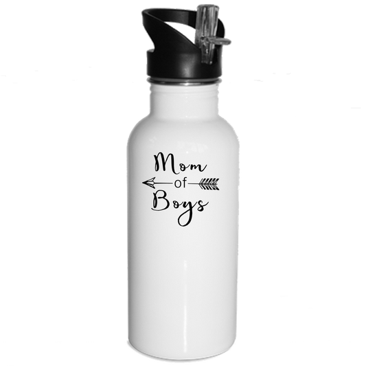 Mom Of Boys - Water Bottles