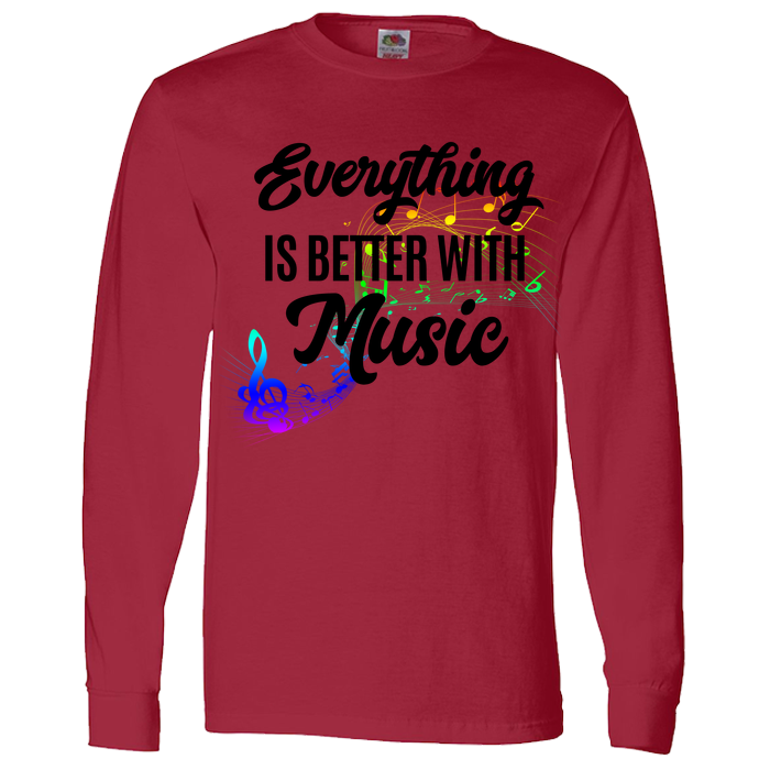 Everything Music Long Sleeve Tee