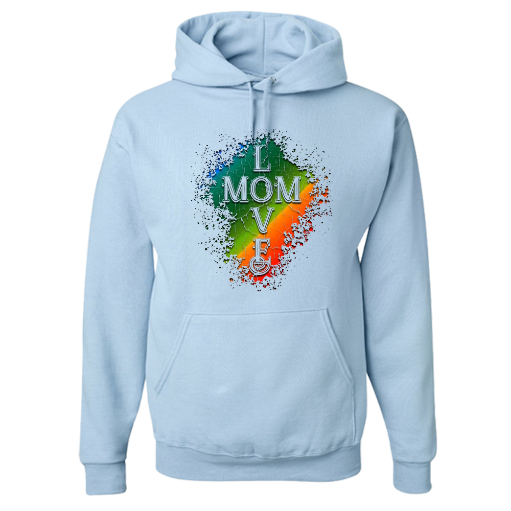 Mom Love Adult Hoodie - Light