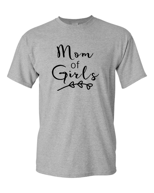 Mom Of Girls Light - Adult Unisex T-Shirt