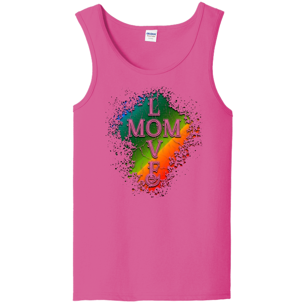 Mom Love Unisex Tank Top - Light