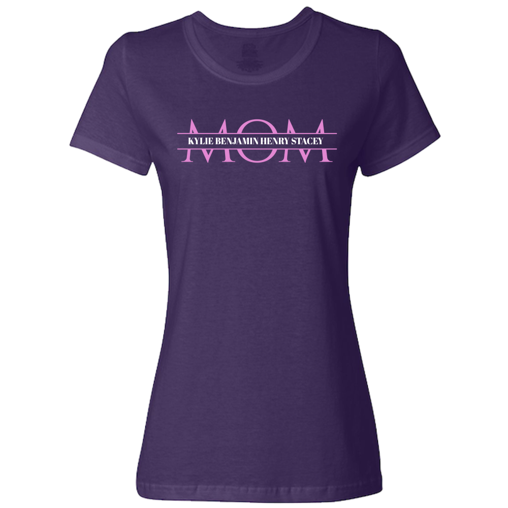 Mom Ladies Classic Tees - Dark