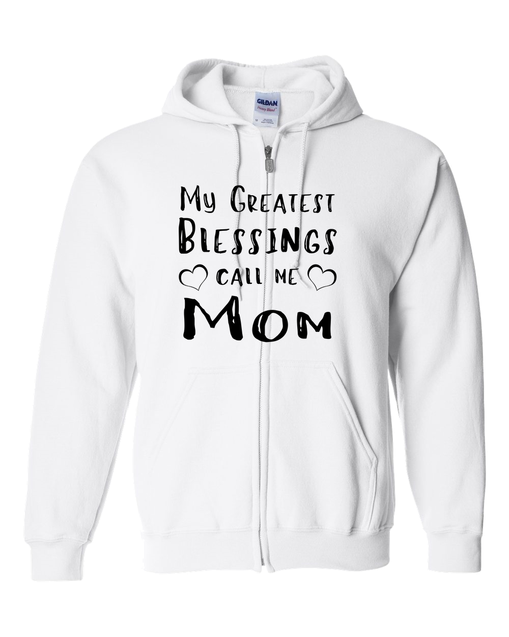My Greatest Blessing Light - Adult Zipper Hoodie