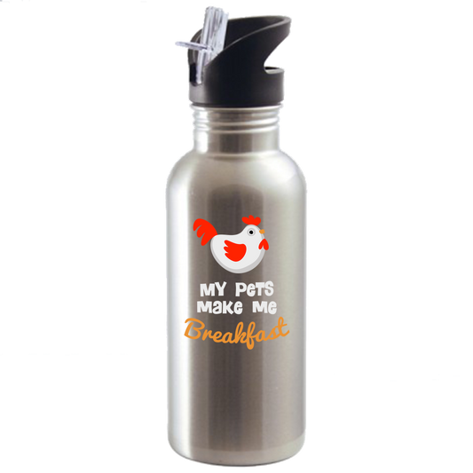 Pets Make Breakfast - Water Bottles