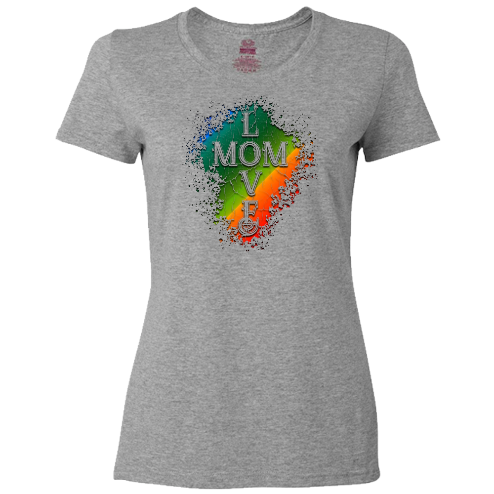 Mom Love Ladies Classic Tees - Light