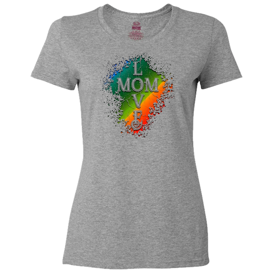 Mom Love Ladies Classic Tees - Light