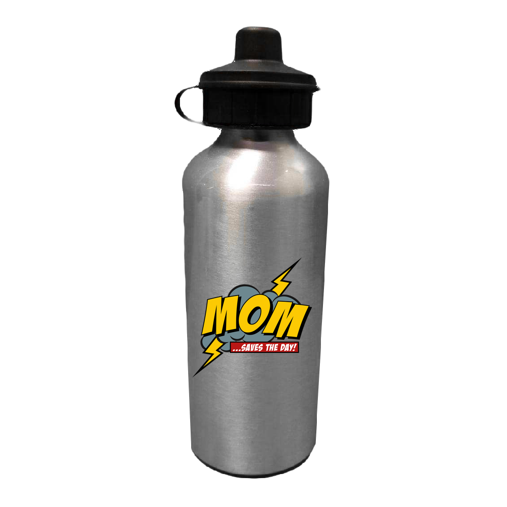 Mom Saves The Day Water Bottles