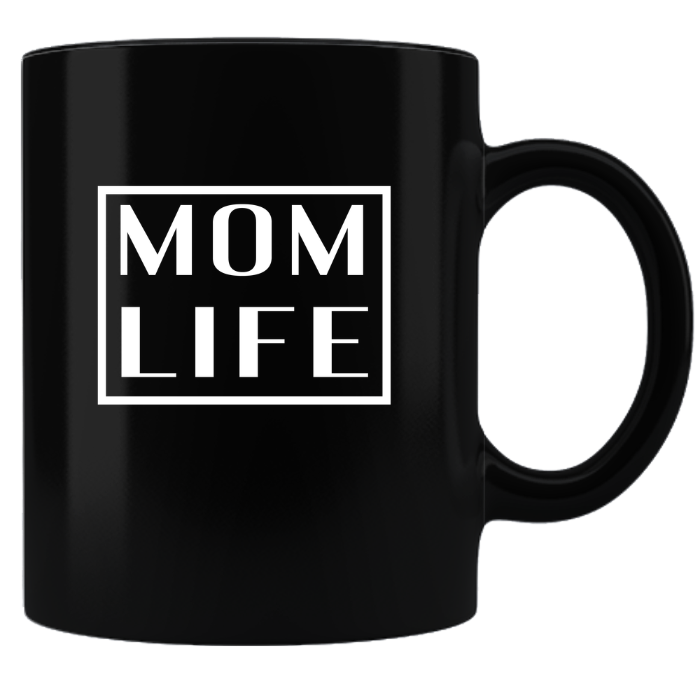 Mom Life - Coffee Mug - Black