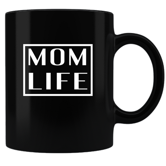 Mom Life - Coffee Mug - Black