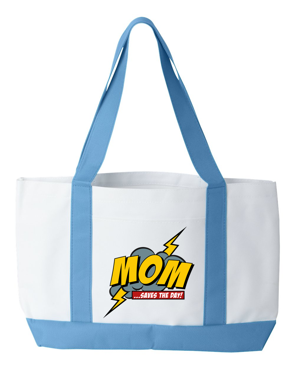 Mom Saves The Day Tote Bag