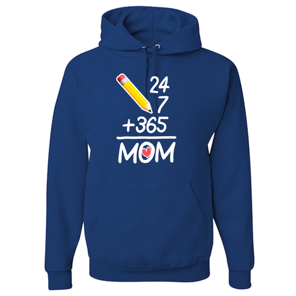 365 Mom Adult Hoodie - Dark