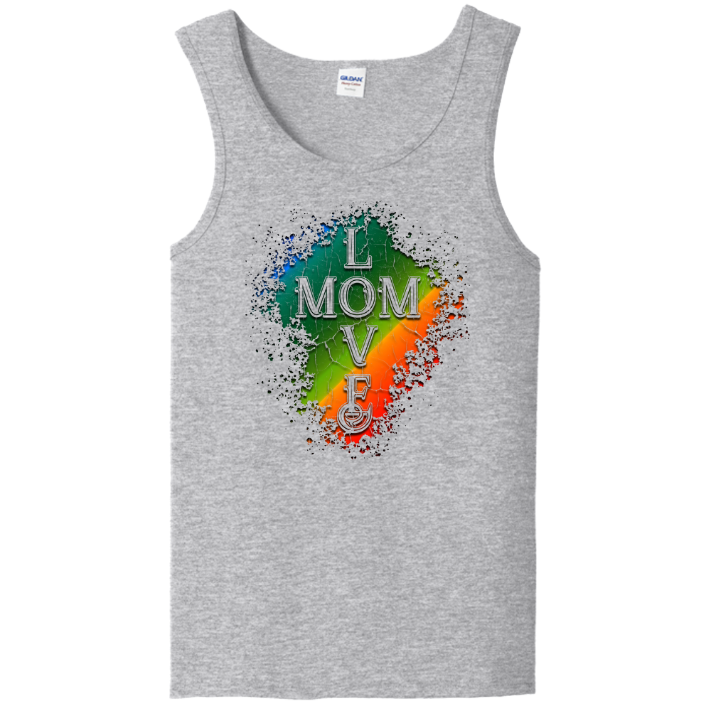 Mom Love Unisex Tank Top - Light