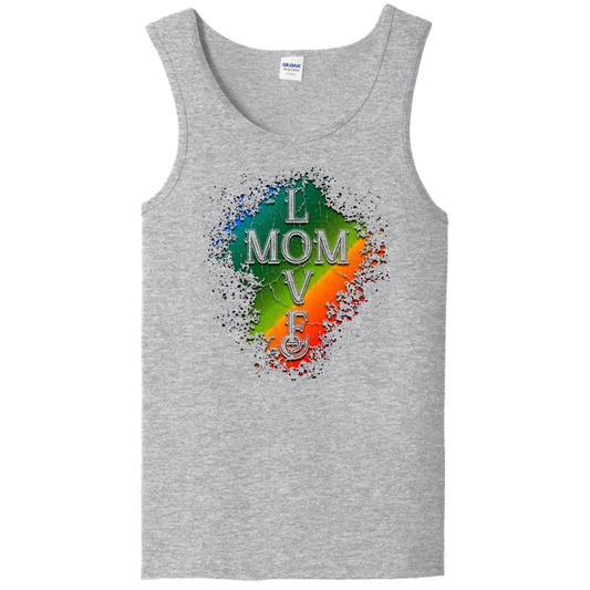 Mom Love Unisex Tank Top - Light