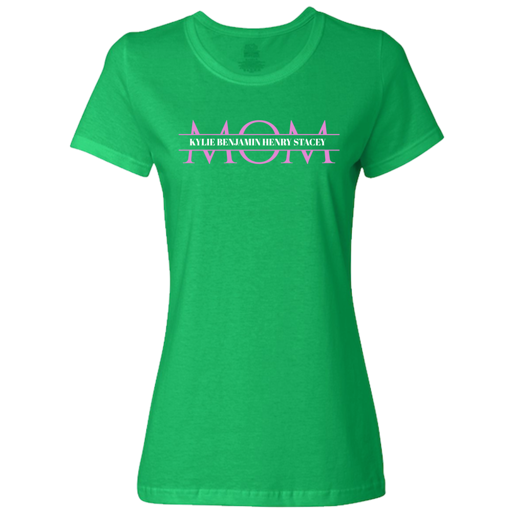 Mom Ladies Classic Tees - Dark